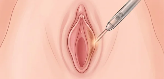 무봉합 레이저소음순수술